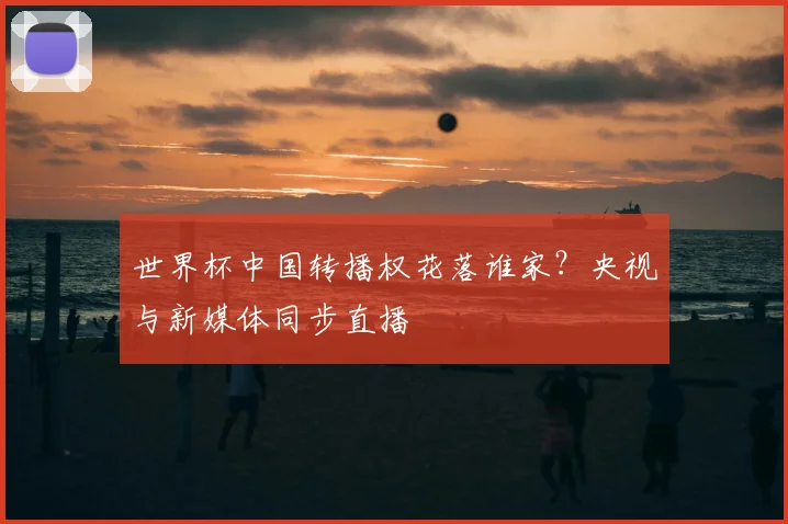 世界杯中国转播权花落谁家?央视与新媒体同步直播